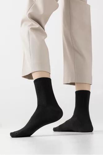 PACK DE 12 CALCETINES LARGOS DE BAMBÚ PARA HOMBRE, LISOS, DEPORTIVOS, MULTICOLOR - 3