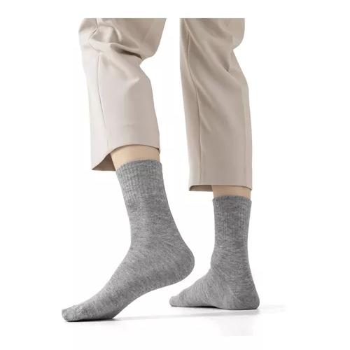 PACK DE 12 CALCETINES LARGOS DE BAMBÚ PARA HOMBRE, LISOS, DEPORTIVOS, MULTICOLOR - 6