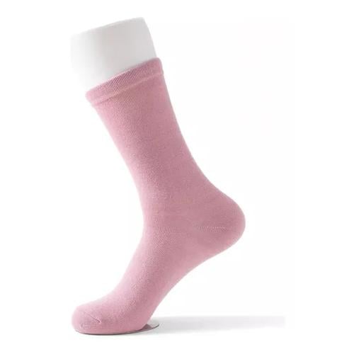 PACK DE 12 PARES DE CALCETINES LARGOS PARA MUJER, LISOS, SUAVES, 100% BAMBÚ, MULTICOLOR - 3