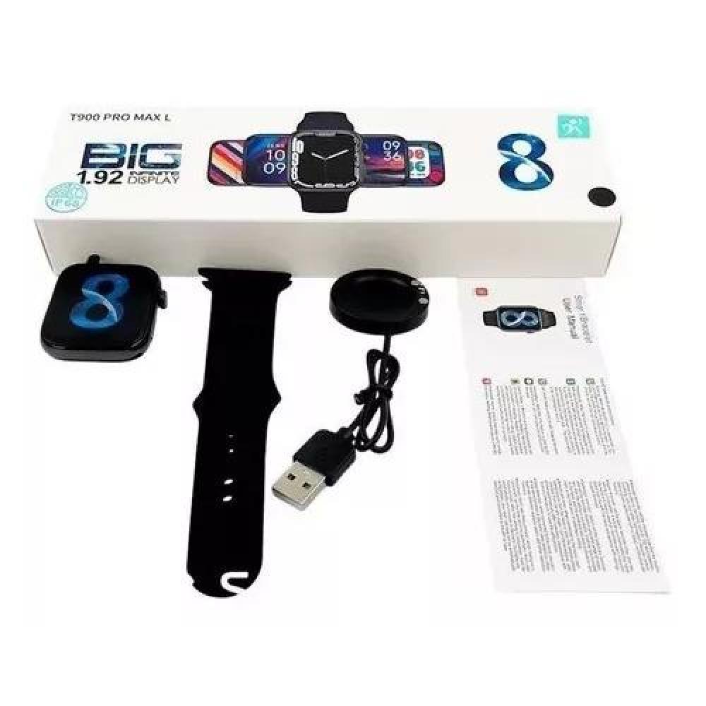 SMART WATCH T900 PROMAX, ESTILO Y TECNOLOGÍA EN TU MUÑECA, COLOR NEGRO - 2