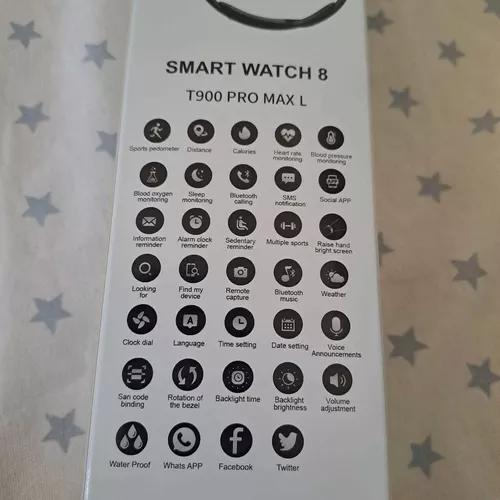 SMART WATCH T900 PROMAX, ESTILO Y TECNOLOGÍA EN TU MUÑECA, COLOR NEGRO - 9