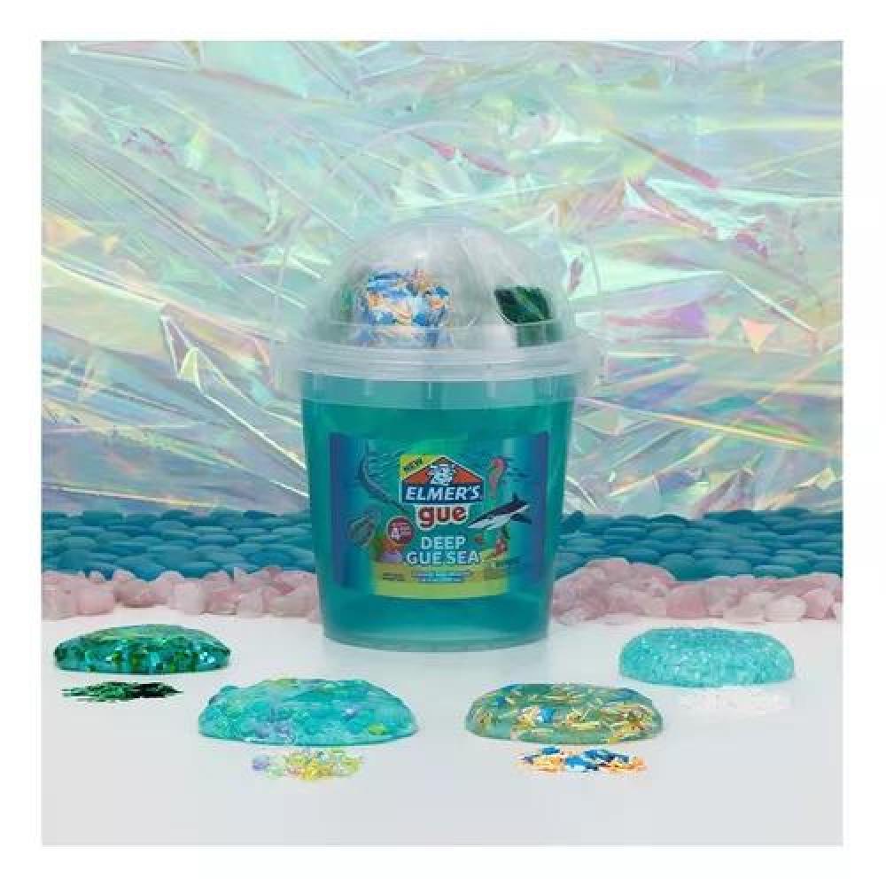 KIT SLIME GUE DEEP SEA DELUXE ELMER'S BALDE 709 ML - 5