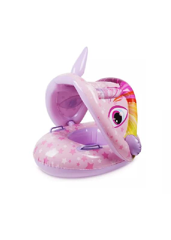 FLOTADORES DIVERTIDO INFLABLE LILA - 1