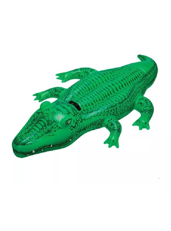 INFLABLE LAGARTO MONTABLE VERDE - 1
