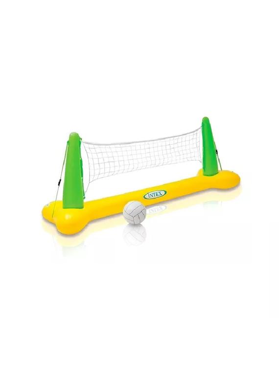 JUEGO INFLABLE VOLEIBOL PISCINAS AMARILLO - 1