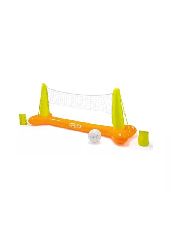 JUEGO INFLABLE VOLEIBOL PISCINAS AMARILLO - 2