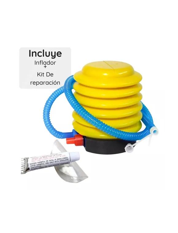 PISCINA INFLABLE GLOWUP + INFLADOR 210X150X65 CM - 5