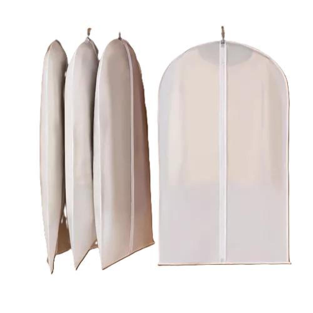 BOLSAS FUNDAS TRANSPARENTES ROPA 5 PCS BLANCO - 2