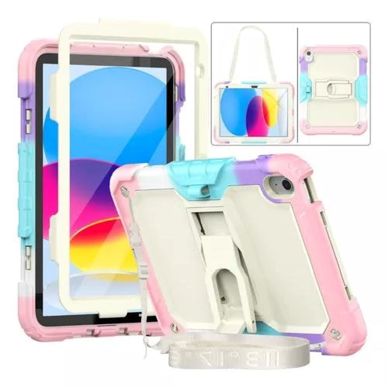 MICA Y FUNDA PARA IPAD 10ª GENERACIÓN (10.9'), COLOR ROSA PROTECTOR - 1