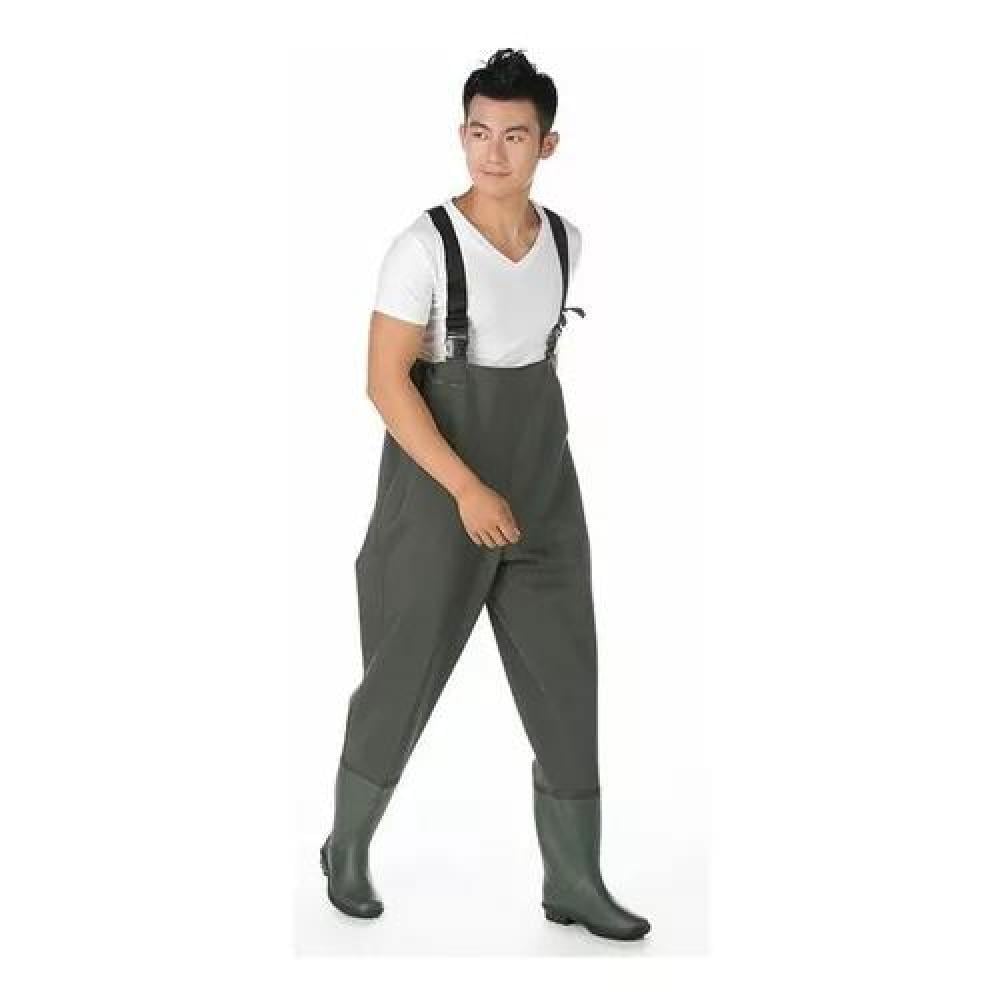 WADERS PARA PESCA, BOTAS DE PESCA TALLA 43 COLOR VERDE - 2