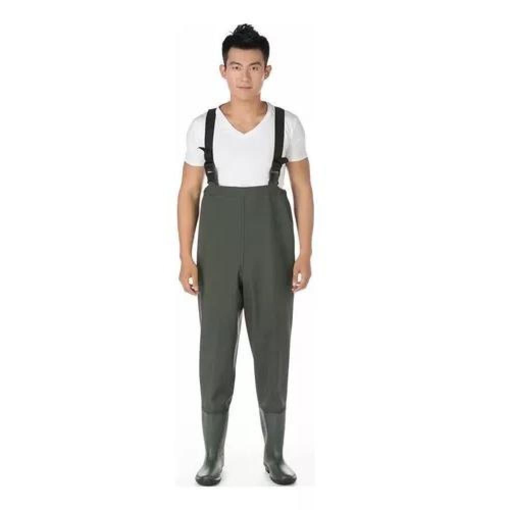 WADERS PARA PESCA, BOTAS DE PESCA TALLA 43 COLOR VERDE - 5