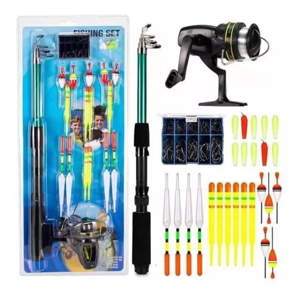 SET DE CAÑA DE PESCA BÁSICO PARA NIÑOS Y JÓVENES CON ACCESORIOS - 3