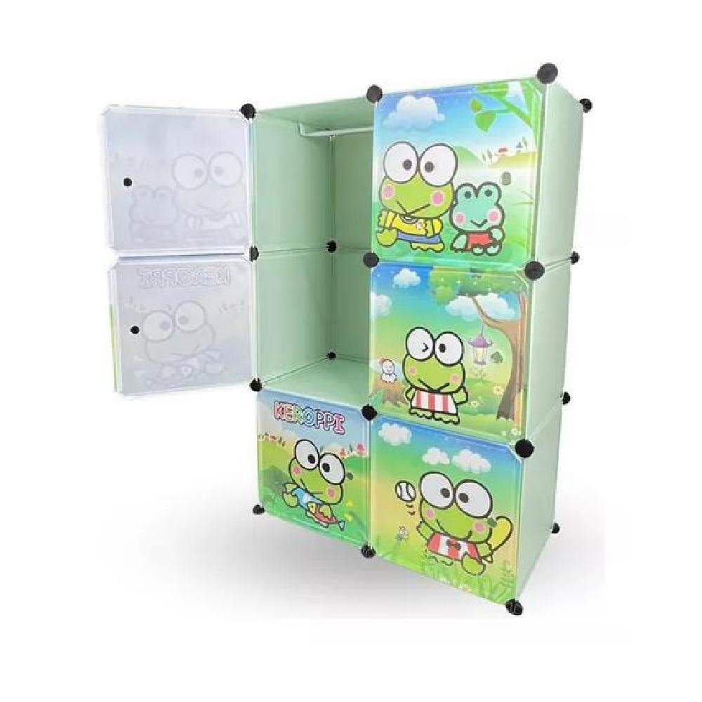ORGANIZADOR INFANTIL MODULAR CLOSET VERDE - 1