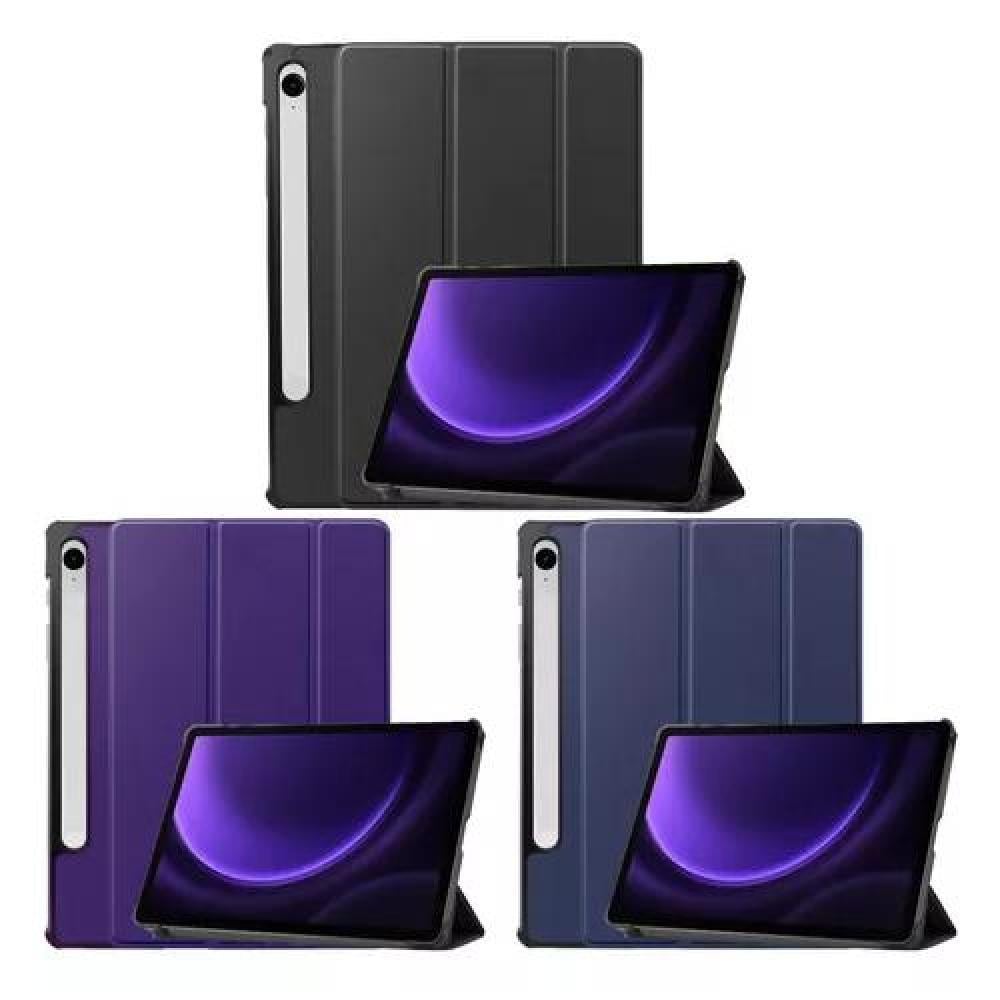 FUNDA CARCASA PARA TABLET SAMSUNG S9/S9 FE SM-X510/X710, COLOR NEGRO - 1