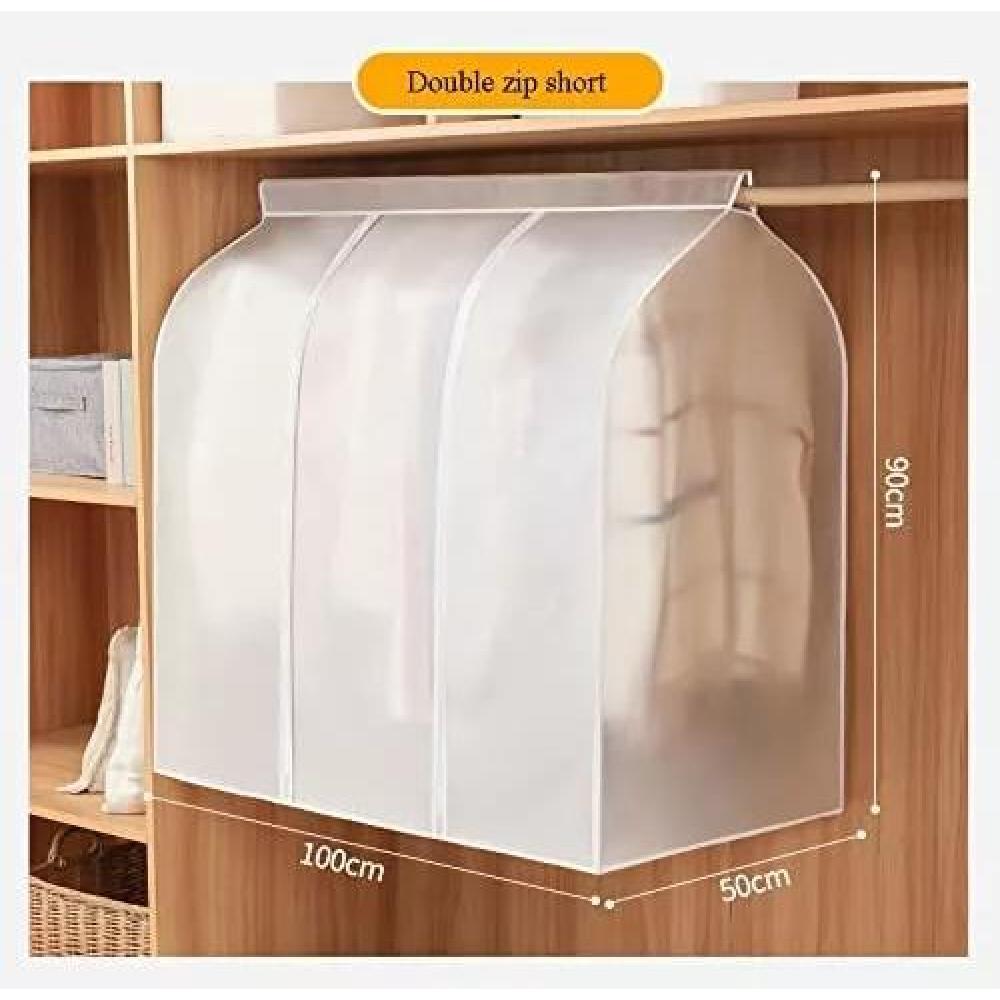ORGANIZADOR ROPA Y BOLSAS FUNDA PROTECTORA BLANCO - 6