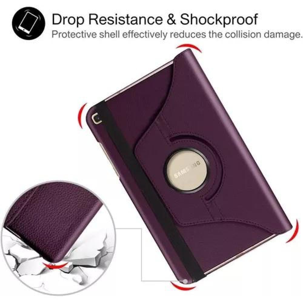 FUNDA PARA TABLET SAMSUNG GALAXY TAB A7 T500 DE 10.4, COLOR MORADO - 3