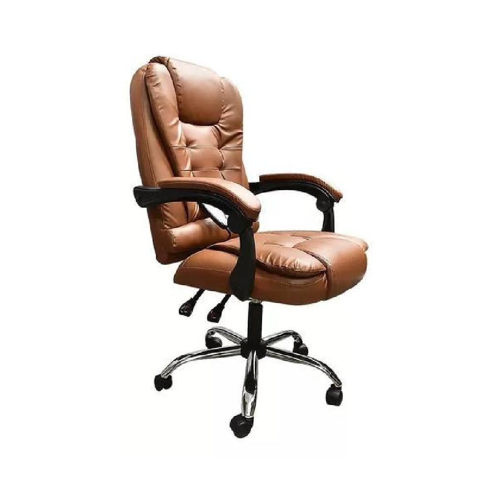 SILLA ESCRITORIO ERGONÓMICA LUMAX MILES ZGS-959-SA MARRÓN - 1