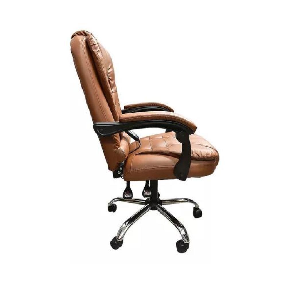 SILLA ESCRITORIO ERGONÓMICA LUMAX MILES ZGS-959-SA MARRÓN - 3