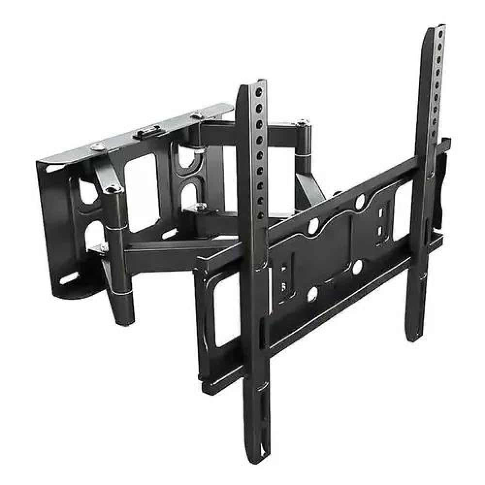 SOPORTE TV BRAZO DOBLE 180 GRADOS 32-70 PULGADAS NEGRO - 1