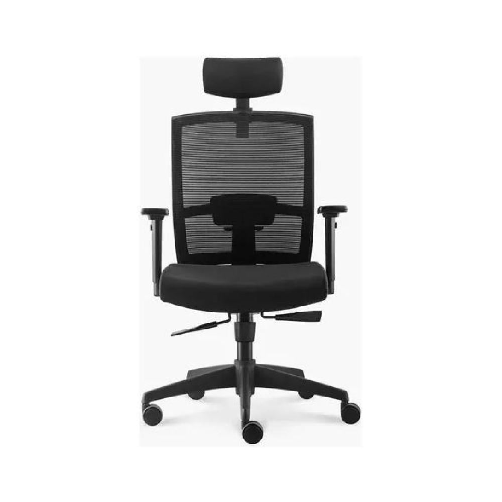SILLA OFICINA TAYLOR SYNCRO CON CABECERO NEGRO - 1