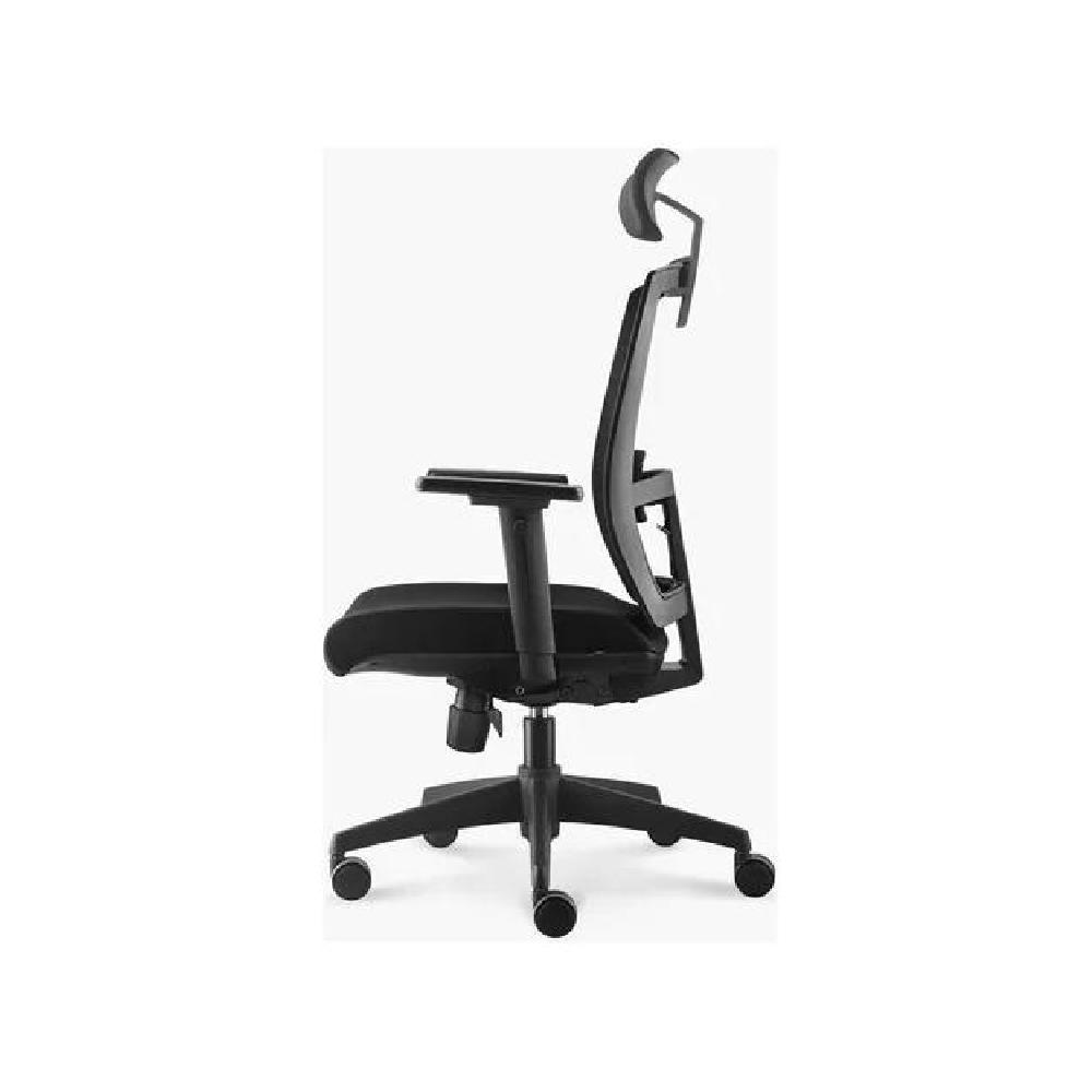 SILLA OFICINA TAYLOR SYNCRO CON CABECERO NEGRO - 3