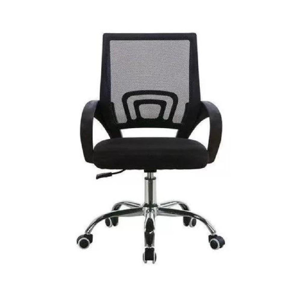SILLA ESCRITORIO ERGONÓMICA LUMAX EZRI CON TAPIZADO MESH NEGRO - 2