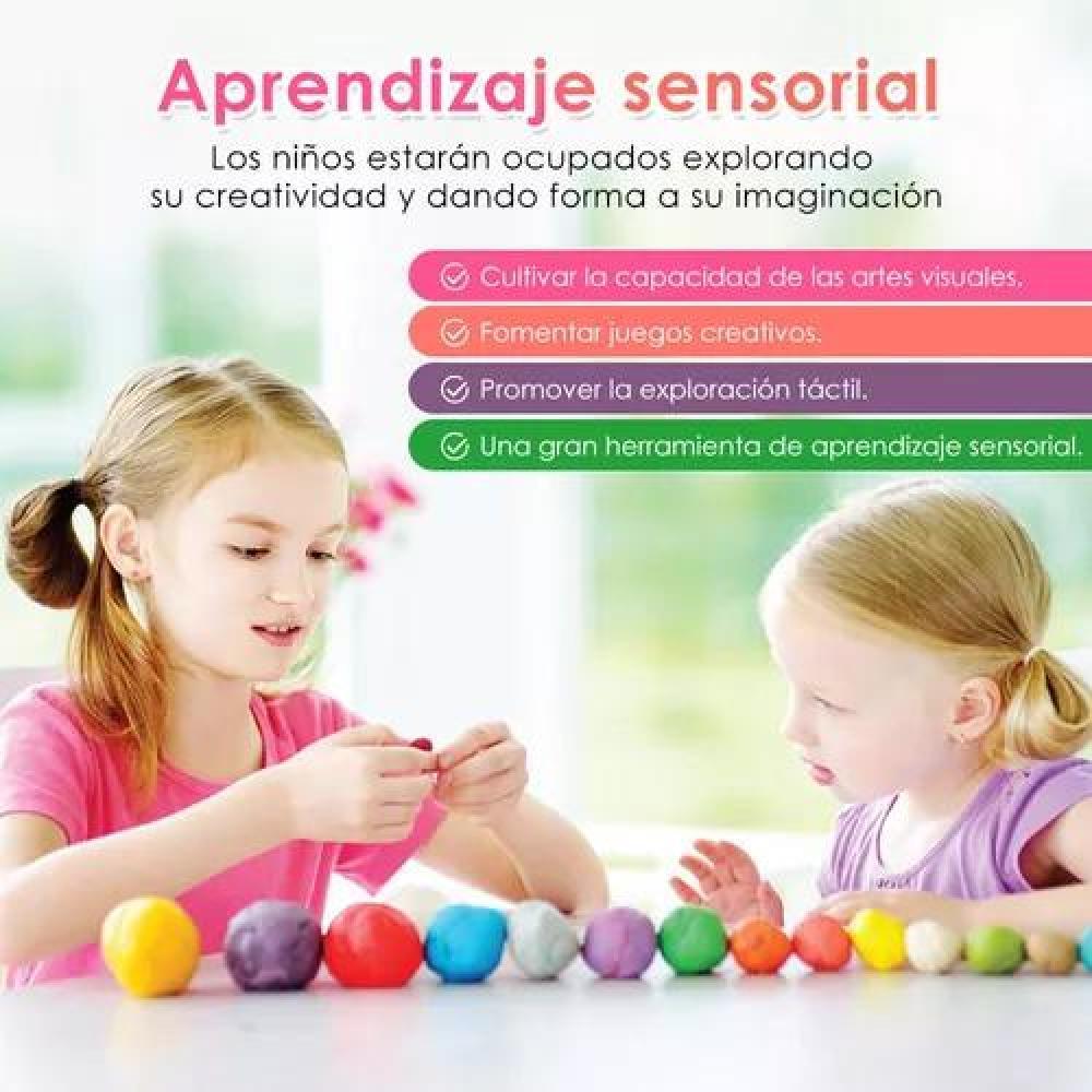 SET BRICOLAJE HACER SLIME 120 PIEZAS 24 COLORES - 5