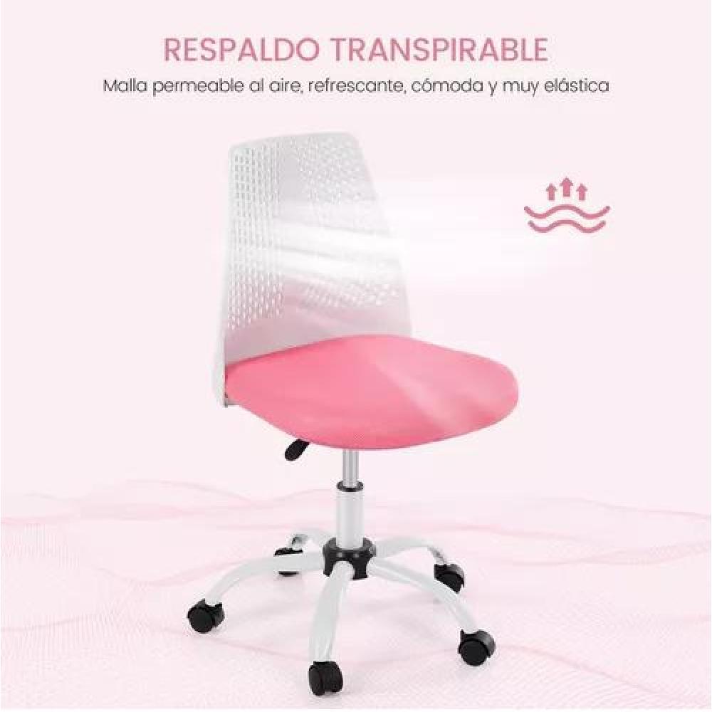 SILLA OFICINA ERGONÓMICA CON SOPORTE LUMBAR MULTICOLOR - 7