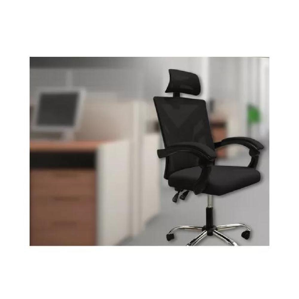 SILLA EJECUTIVA ERGONÓMICA ESCRITORIO LUMAX CLYDE NEGRO - 6