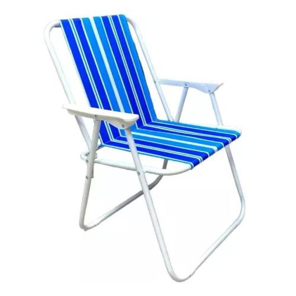 SILLA DE PLAYA PLEGABLE CELESTE - 1