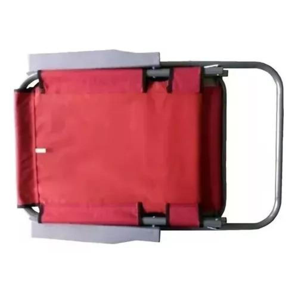 SILLAS PLEGABLES PORTÁTILES PARA CAMPING Y PLAYA ROJAS - 4