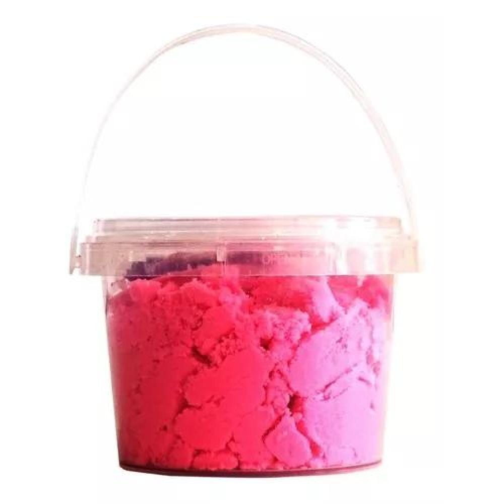 SET ARENA MÁGICA CON MOLDES 500 G SLIME FUCSIA - 2