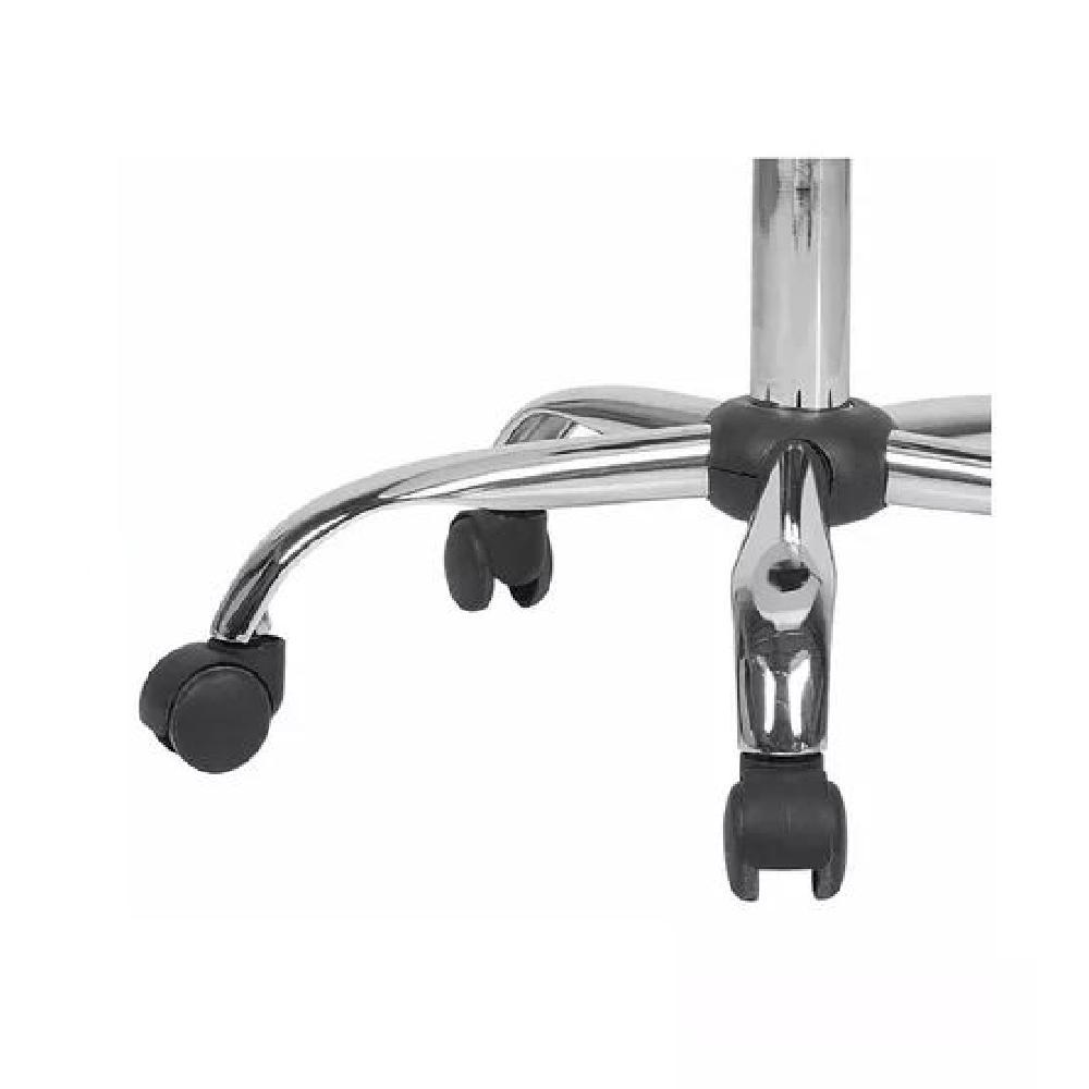 SILLA OFICINA BIG ROOM EAMES CON RUEDAS MINIMALISTA NEGRO - 6