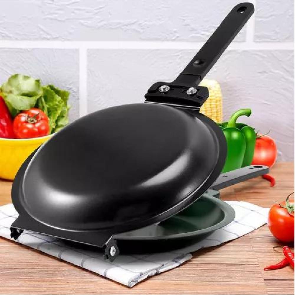 SARTEN PANQUEQUERA SARTEN DOBLE PARA PANCAKES Y TORTILLAS - 7