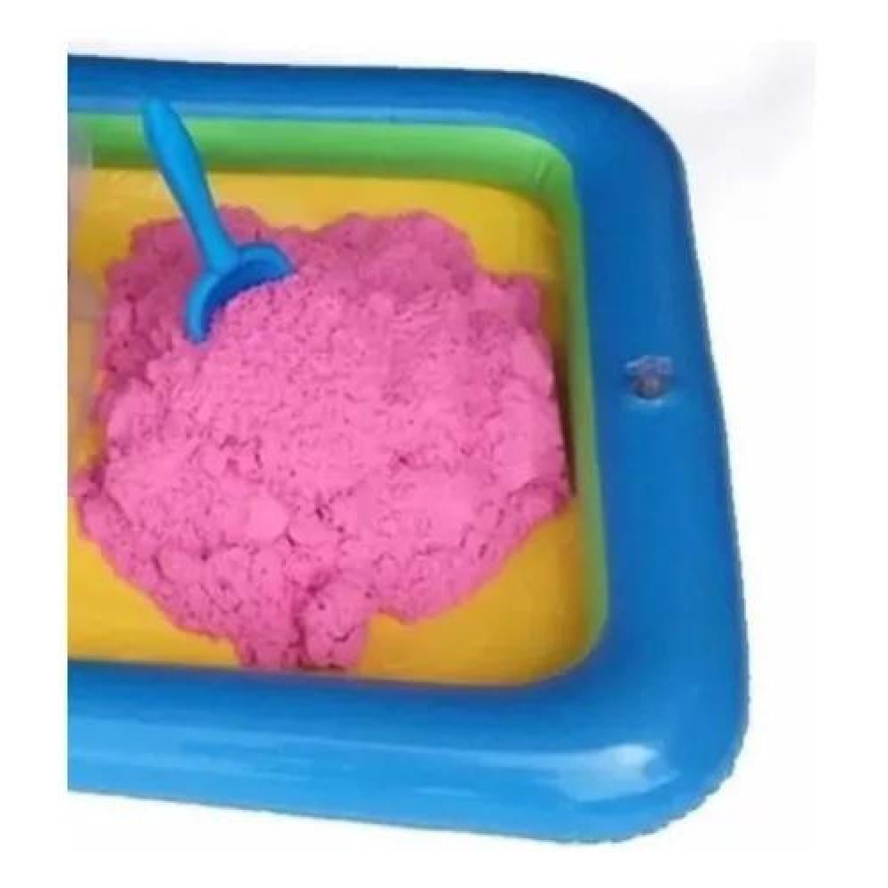 SLIME ARENA MÁGICA POR KILO + 11 ACCESORIOS + PISCINA KIT MULTICOLOR - 4