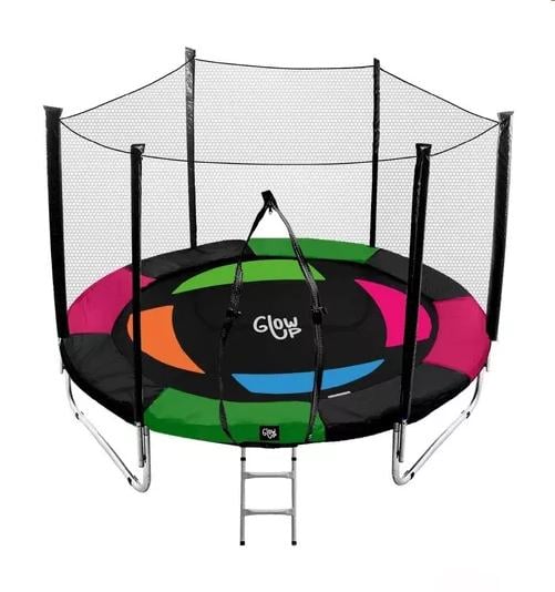 CAMA ELÁSTICA GLOWUP 3.05 M 10 FT EDICIÓN EXCLUSIVA MULTICOLOR - 1
