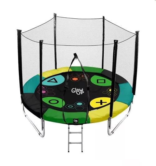 CAMA ELÁSTICA GLOWUP 2.44 M 8 FT EDICIÓN EXCLUSIVA MULTICOLOR - 1