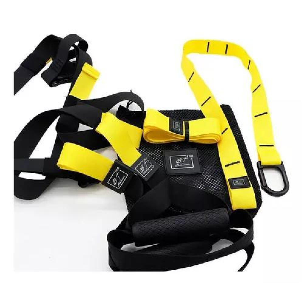 SET BANDAS DE SUSPENSIÓN BODYTRAINER TRX PRO COLOR NEGRO - 6