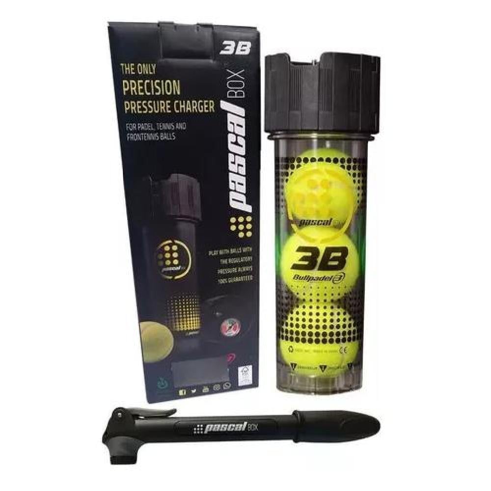 PRESURIZADOR PASCAL BOX 3B - BULLPADEL (ALARGA VIDA PELOTAS) - 1