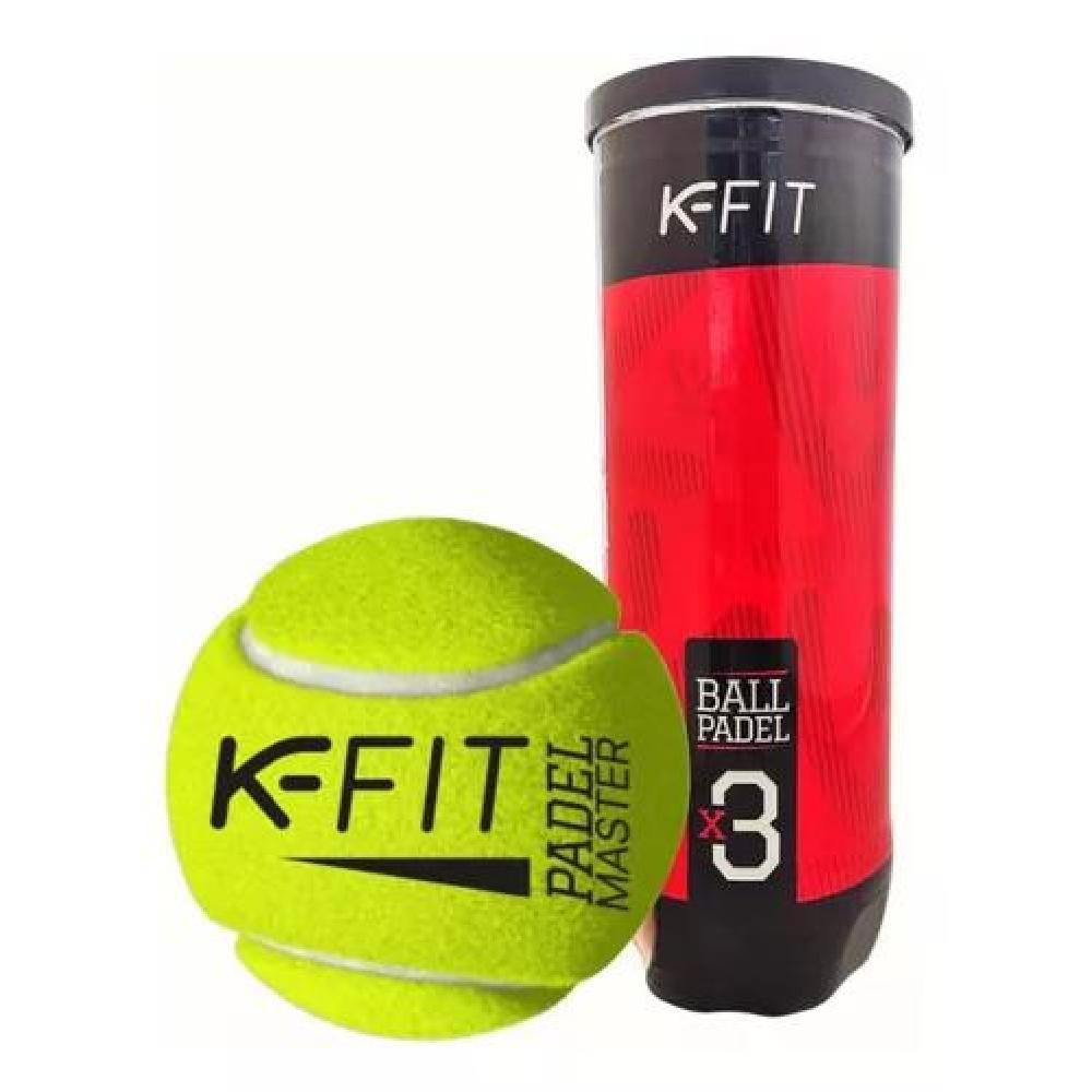PACK 6 TARROS PELOTAS PADEL K-FIT 18 UNIDADES - 2