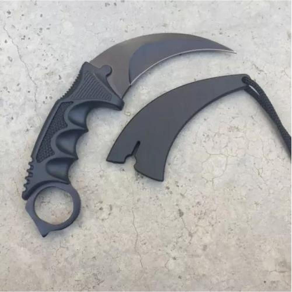 CUCHILLO KARAMBI CUCHILLOS TACTICOS CUCHILLO CAZADOR MILITAR ADKAR - 4