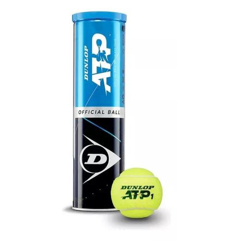 TARRO DE PELOTAS DE TENIS DUNLOP ATP OFICIAL X4 ITF - 1