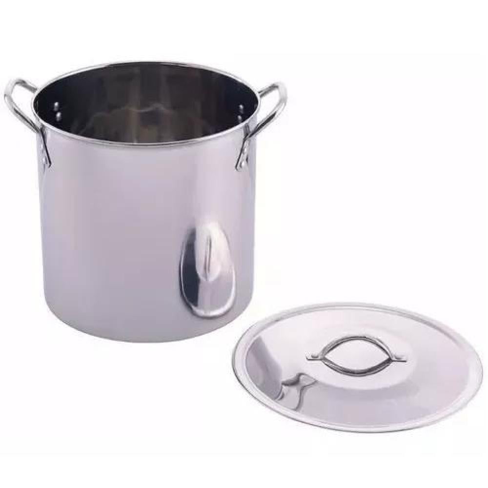 FONDO OLLA ACERO INOXIDABLE 12 LITROS COCINA + ENVÍO GRATIS - 1