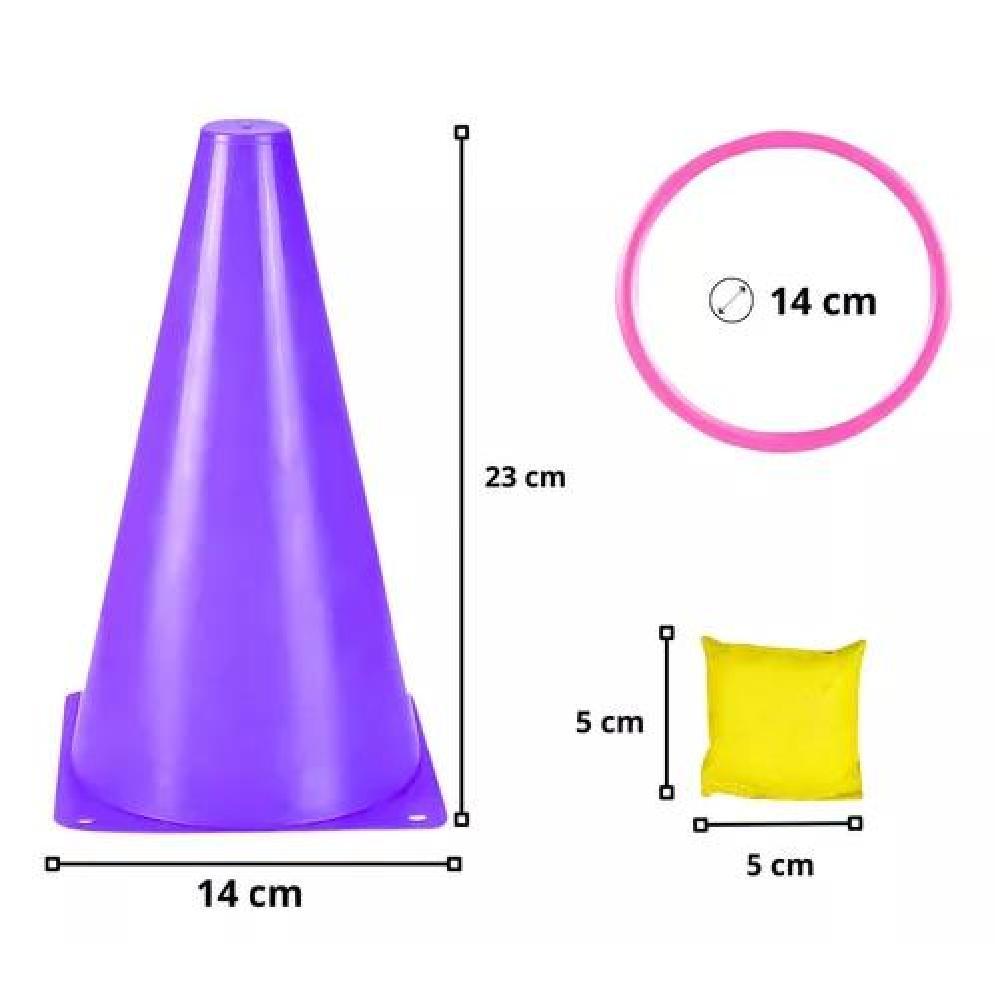 PACK ENTRENAMIENTO CONOS + BOLSAS DE ARENA + AROS AGILIDAD - 2
