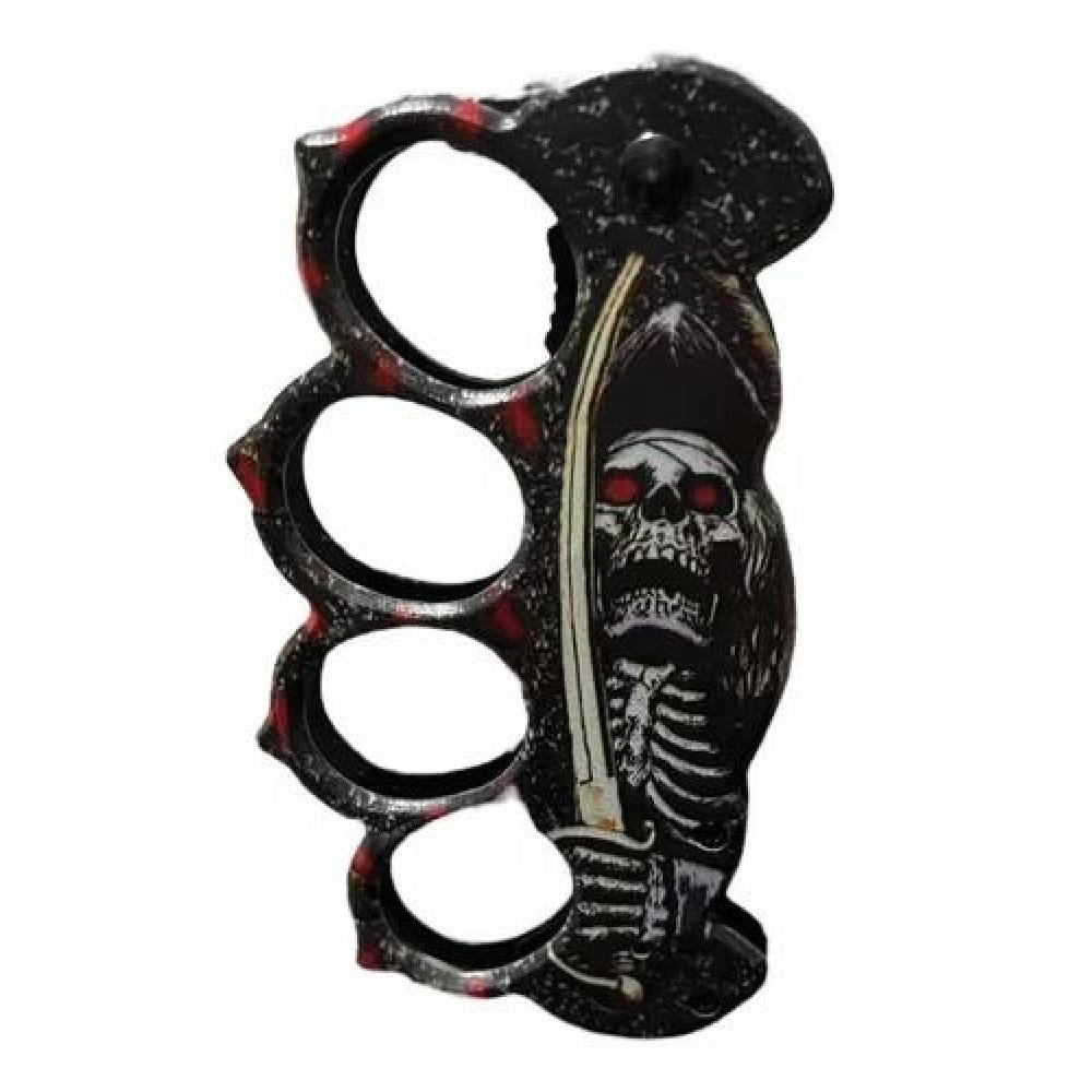 MANOPLA CUCHILLO HIBRIDA MERCENARIO PUÑAL TACTICO DEFENSA - 3