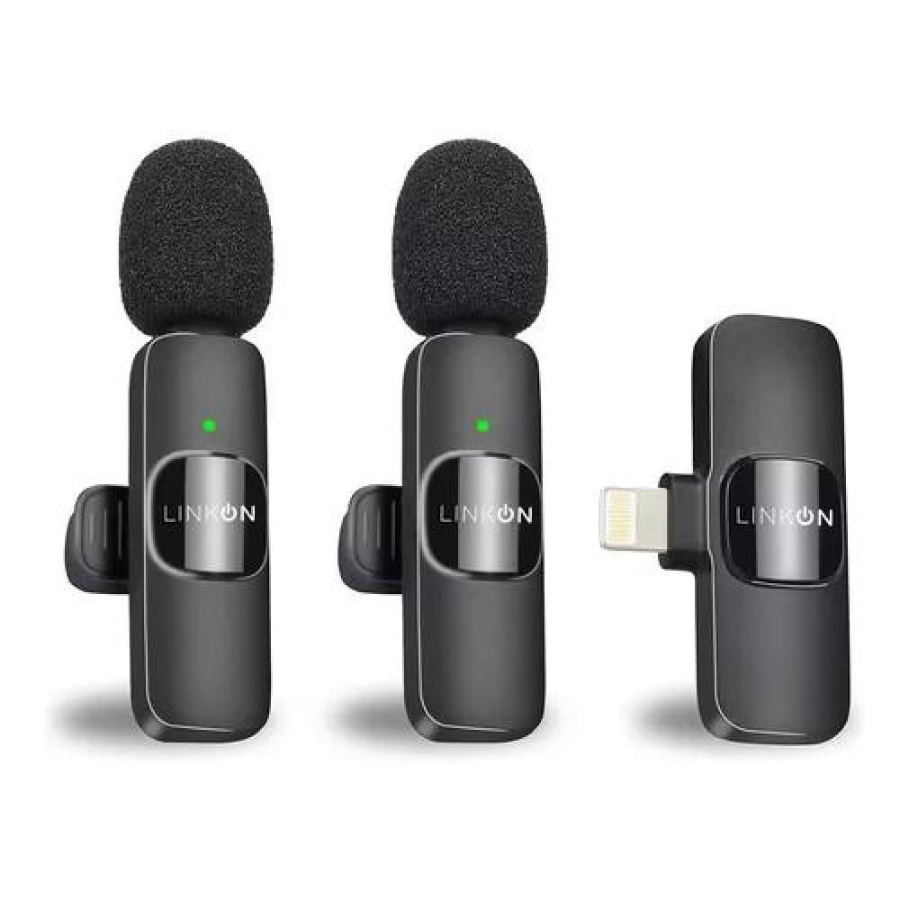 MICROFONO INALAMBRICO SOLAPA LAVALIER LINKON PROFESIONAL - 1