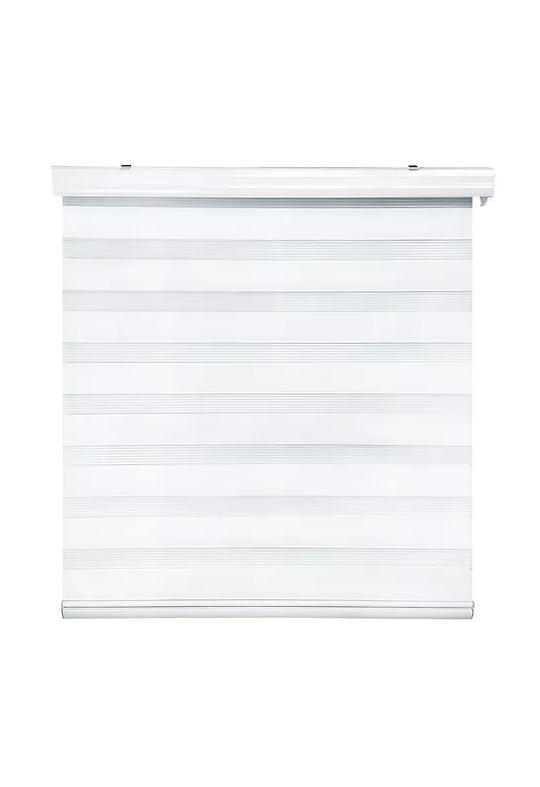 CORTINA ROLLER DUO ZEBRA DÍA NOCHE 150X200CM BLANCO - 1