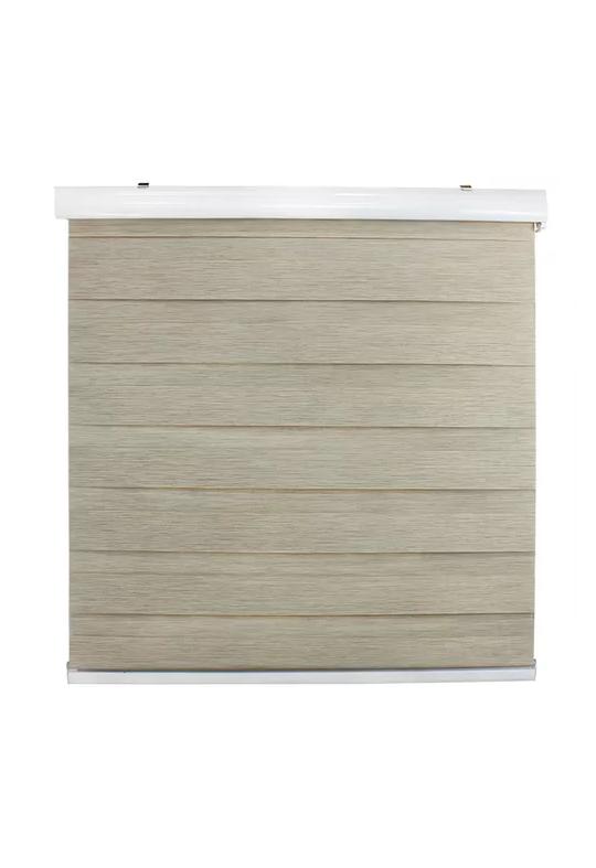 CORTINA ROLLER DUO ZEBRA DÍA NOCHE 150X200CM CRUDO - 1