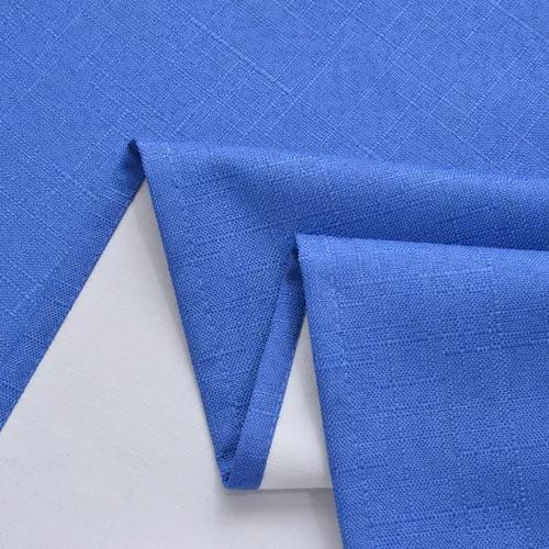 CORTINA LINO CON BLACKOUT ENGOMADO TÉRMICA 140X220 AZUL - 4