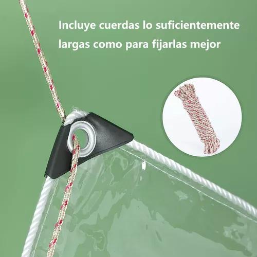 CORTINA PVC ROLLER TERRAZA TRANSPARENTE 3M X 2M - 5